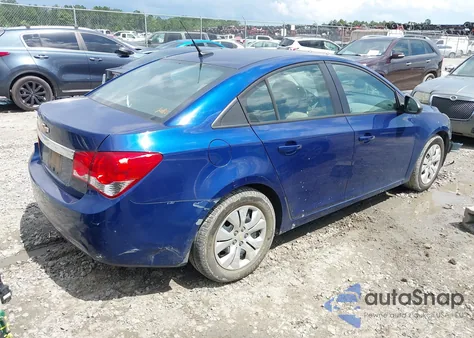 2013 Chevrolet Cruze Ls Auto from USA, damaged, VIN 1G1PA5SHXD7106702